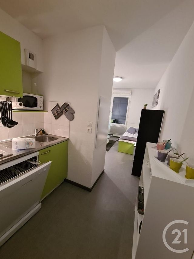 Appartement F1 à louer - 1 pièce - 19.66 m2 - VILLEURBANNE - 69 - RHONE-ALPES - Century 21 Grande Rue