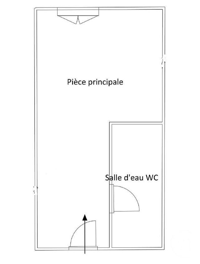 Appartement F1 à louer - 1 pièce - 17.64 m2 - VILLEURBANNE - 69 - RHONE-ALPES - Century 21 Grande Rue