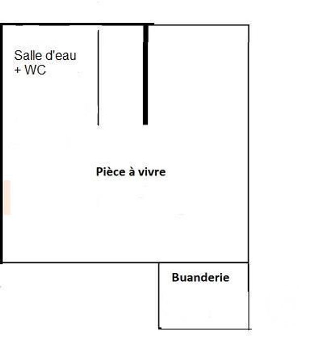 Appartement F1 à louer - 1 pièce - 28.37 m2 - LYON - 69007 - RHONE-ALPES - Century 21 Grande Rue