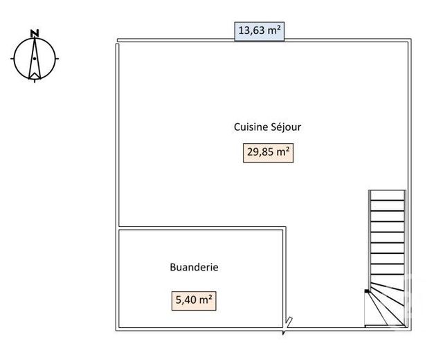 Appartement F3 à louer - 3 pièces - 73.23 m2 - LYON - 69008 - RHONE-ALPES - Century 21 Grande Rue