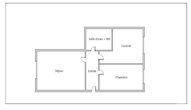 Appartement F1 à louer - 1 pièce - 24.09 m2 - LYON - 69004 - RHONE-ALPES - Century 21 Grande Rue