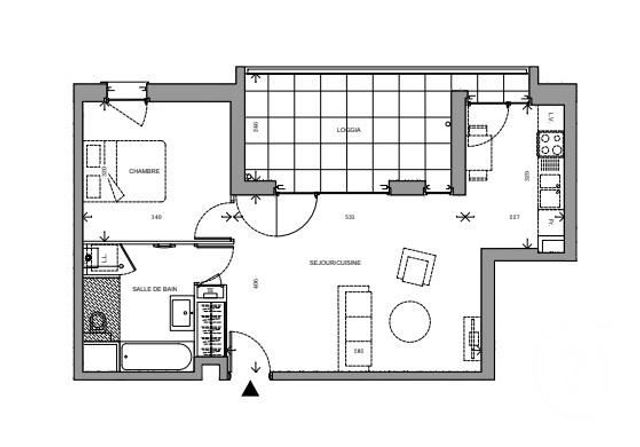 Appartement T2 à louer - 2 pièces - 49.56 m2 - CALUIRE ET CUIRE - 69 - RHONE-ALPES - Century 21 Grande Rue