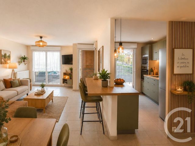 Appartement F3 à vendre OULLINS