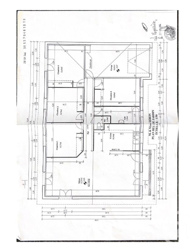 maison à louer - 4 pièces - 100.65 m2 - LA VERPILLIERE - 38 - RHONE-ALPES - Century 21 Grande Rue